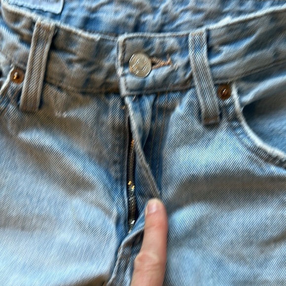 Zara Jeans Full Length straight leg Jean size 4 - Picture 4 of 9